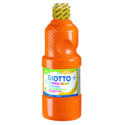 TEMPERA LAVABLE NARANJA 500 ML GIOTTO