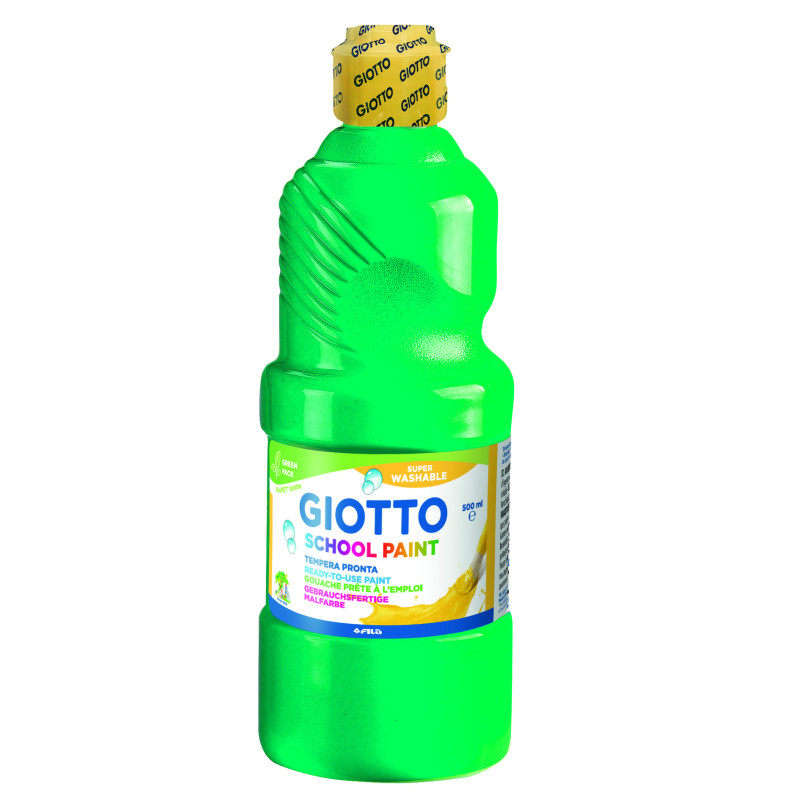 TEMPERA LAVABLE VERDE OSCURO 500 ML GIOTTO