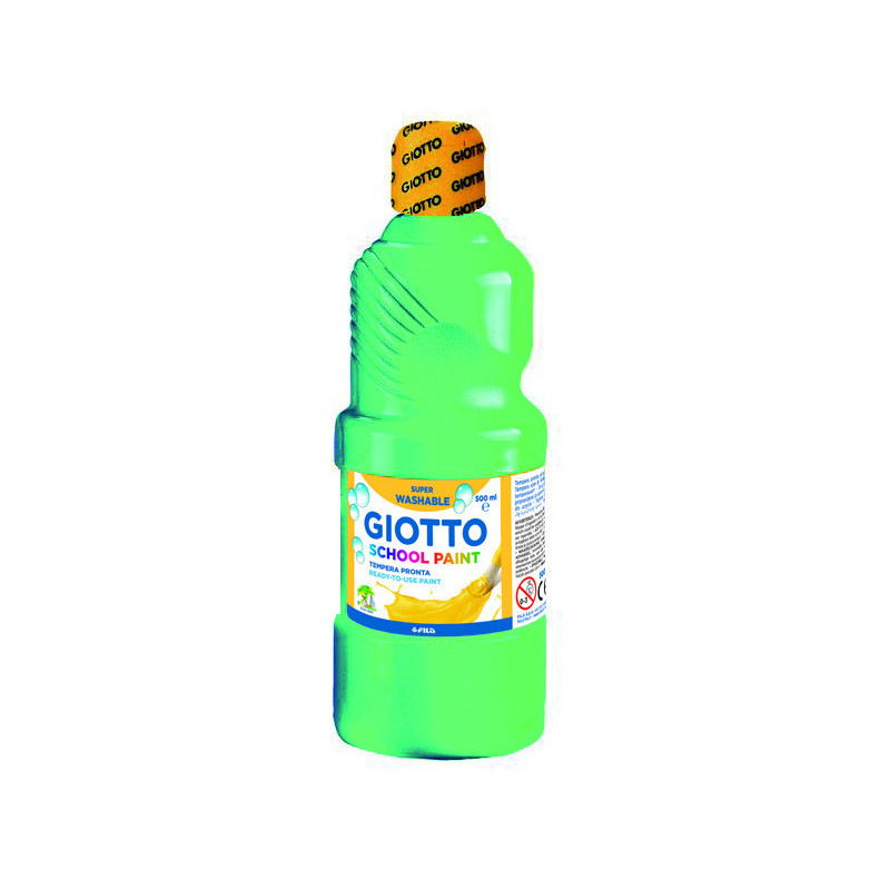 TEMPERA LAVABLE TURQUESA 500 ML GIOTTO