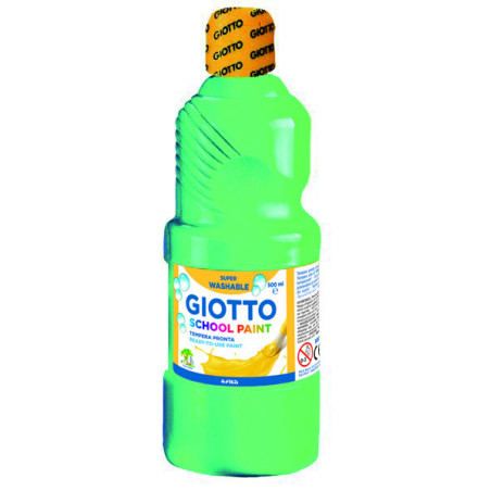 TEMPERA LAVABLE TURQUESA 500 ML GIOTTO