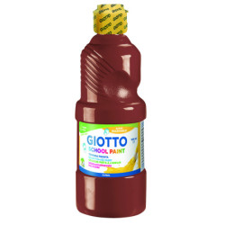 TEMPERA LAVABLE MARRON 500 ML GIOTTO