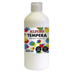 TEMPERA LIQUIDA 500 ML BLANCO ALPINO