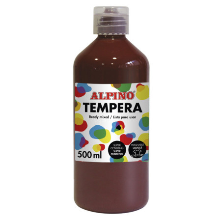 TEMPERA LIQUIDA 500 ML MARRON ALPINO