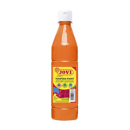 TEMPERA LIQUIDA 500 ML NARANJA JOVI 50606