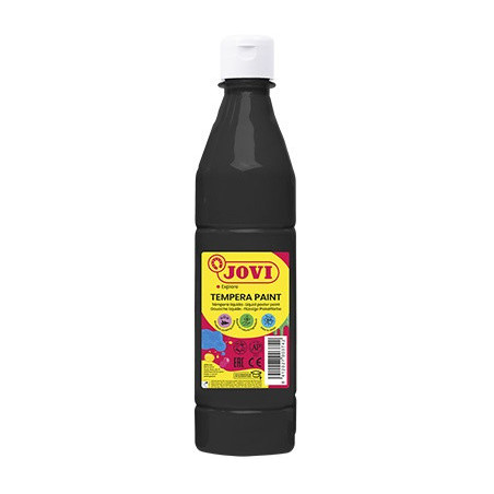 TEMPERA LIQUIDA 500 ML NEGRO JOVI 50630