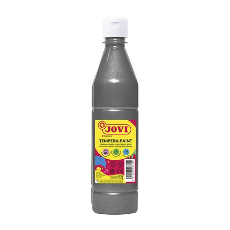 TEMPERA LIQUIDA 500 ML PLATA METALIZADA  JOVI 50637