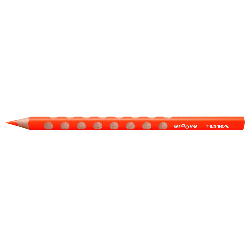 LAPICEROS COLOR LYRA GROOVE NARANJA CJ.12UDS