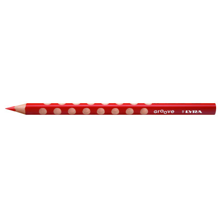 LAPICEROS COLOR LYRA GROOVE ROJO CJ.12UDS