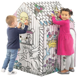 CASA DE CARTÓN XL PARA PINTAR FSC® UNICORNIO (CAJA UNITARIA RETAIL) FELLOWES