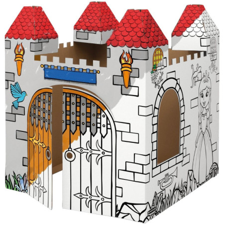 CASTILLO DE CARTÓN XL PARA PINTAR FSC® (CAJA UNITARIA RETAIL) FELLOWES