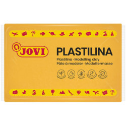PLASTILINA CJ.15u. 350G AMARILLO OSCURO JOVI 7203