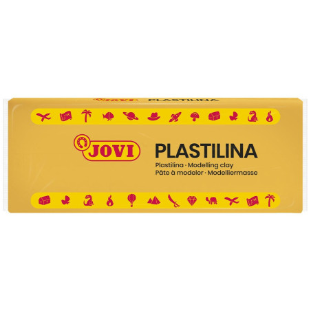 PLASTILINA CJ.15u. 150G AMARILLO OSCURO JOVI 7103
