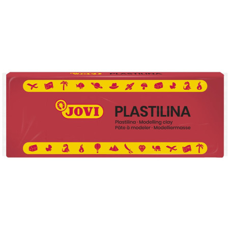 PLASTILINA CJ.15u. 150G ROJO JOVI 7105