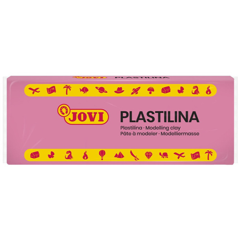 PLASTILINA CJ.15u. 150G ROSA JOVI 7107