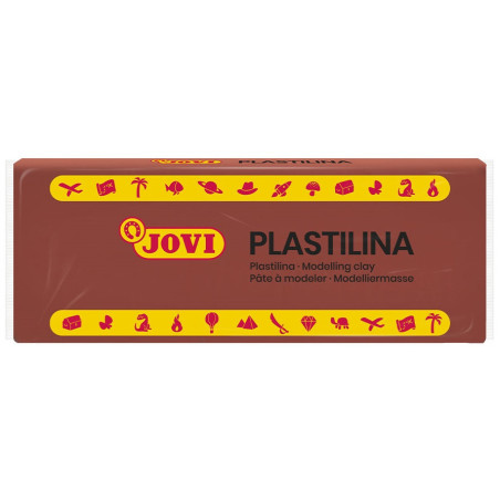 PLASTILINA CJ.15u. 150G MARRON JOVI 7109