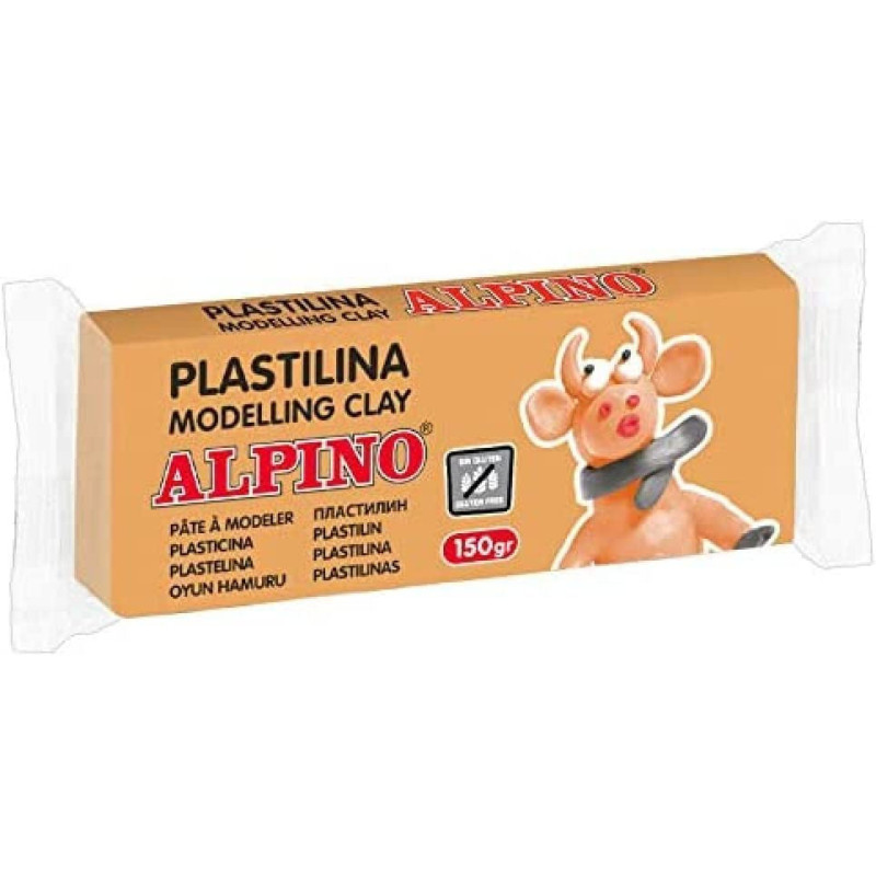 PLASTILINA CJ 12u. 150G CARNE ALPINO
