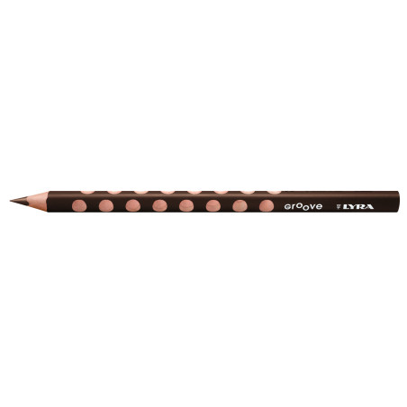 LAPICEROS COLOR LYRA GROOVE MARRÓN CJ.12UDS