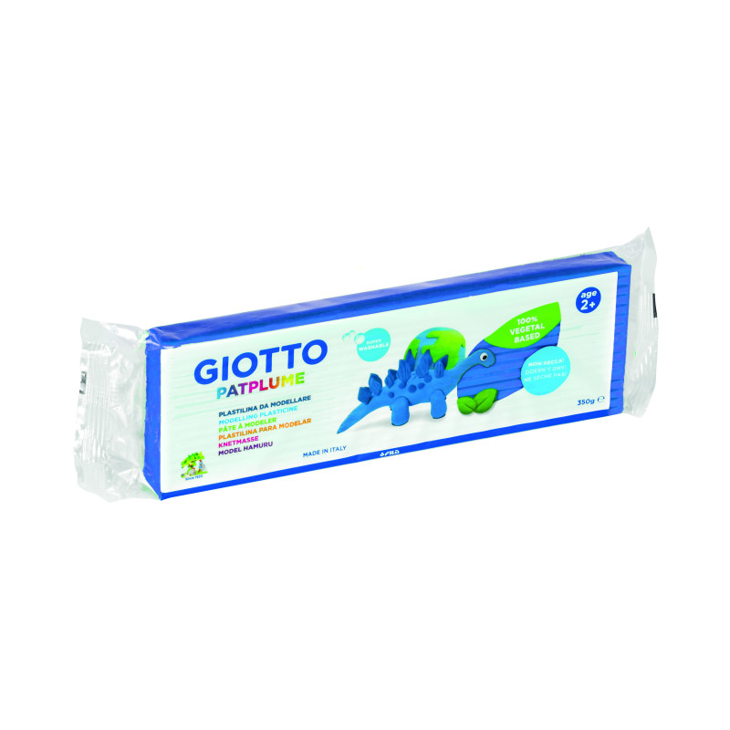PLASTILINA PATPLUME 350G AZUL OSCURO GIOTTO