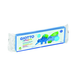 PLASTILINA PATPLUME 350G AZUL CLARO GIOTTO