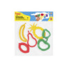 MOLDES FRUTAS SET DE 6u. JOVI 7F