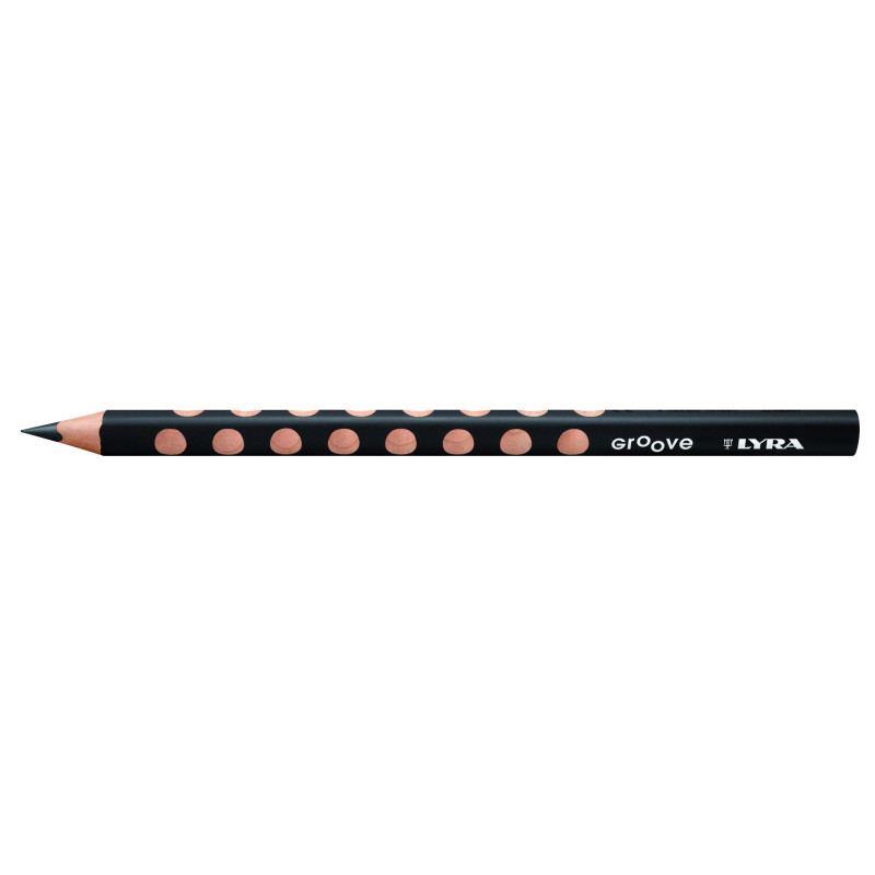 LAPICEROS COLOR LYRA GROOVE NEGRO CJ.12UDS