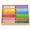 LAPICEROS COLOR GRUESOS SCHOOLPACK 144u. MINA 4,25 MM LYRA GROOVE FILA