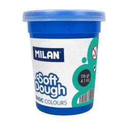 PASTA BLANDA SOFT DOUGH CJ. 4 BOTES 116 G, TURQUESA MILAN