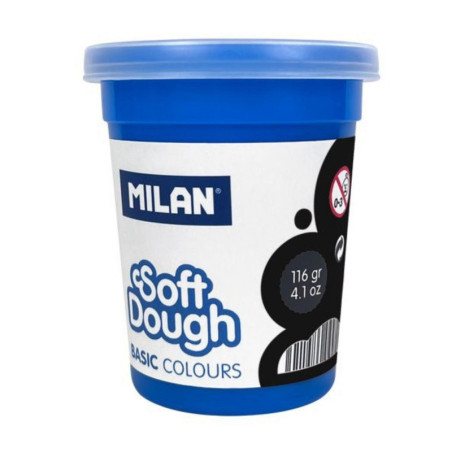 PASTA BLANDA SOFT DOUGH CJ. 4 BOTES 116 G, NEGRO MILAN