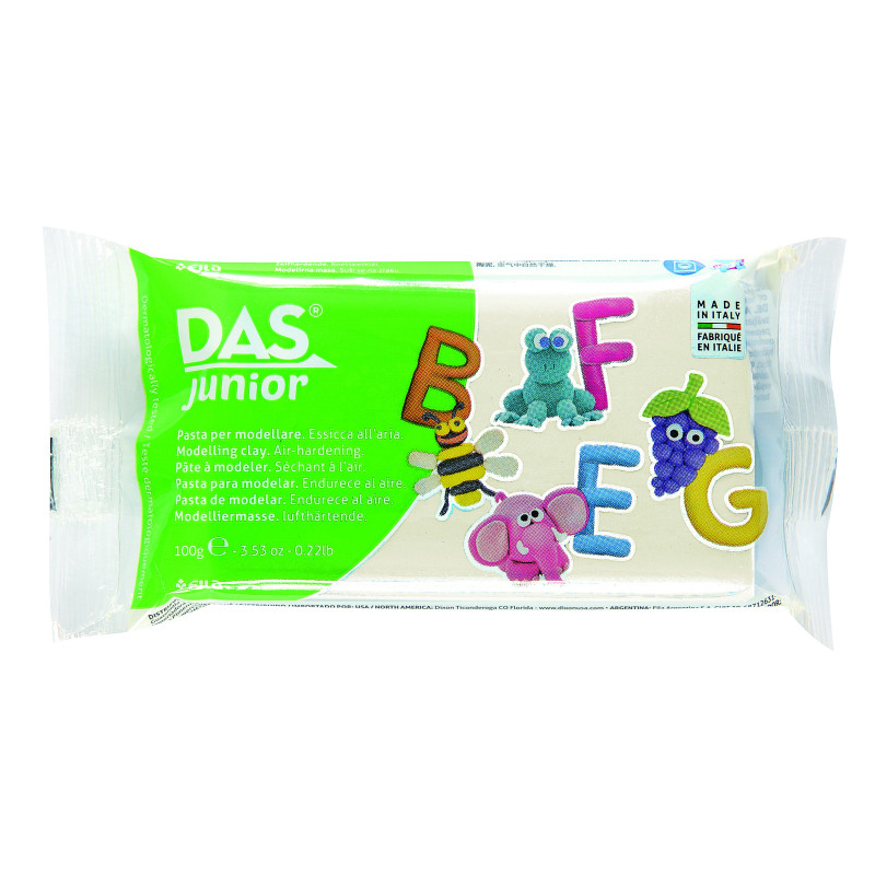 PASTA MODELAR DAS JUNIOR BLANCO 100G FILA