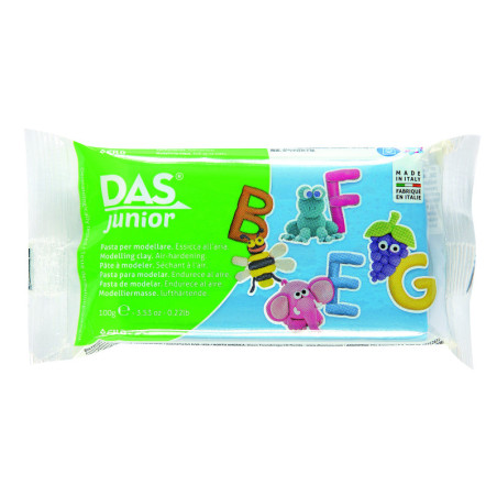PASTA MODELAR DAS JUNIOR AZ CYAN 100G FILA
