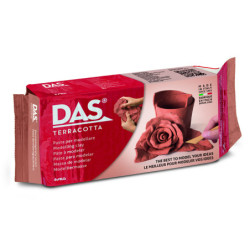 PASTA MOLDEAR TERRACOTA 500G DAS