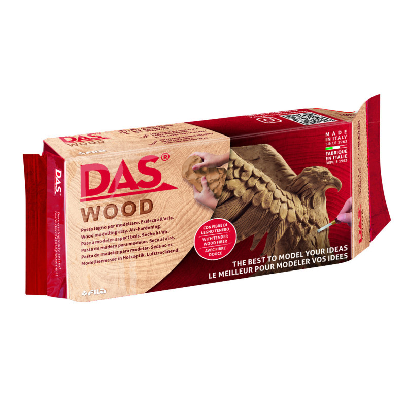 PASTA MODELAR DE MADERA DAS WOOD 350G FILA