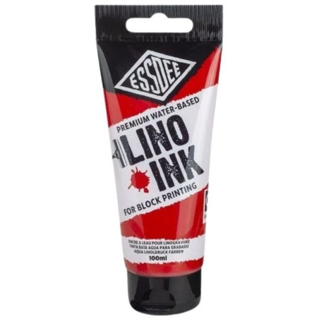 TINTA LINÓLEO PREMIUM QUALITY BRILLIANT ROJO 100 ML ESSDEE LPI/02R100 ARTIST