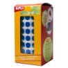 GOMETS REDONDOS 20MM AZUL ROLLO 1770u. APLI 4860