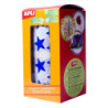 GOMETS ESTRELLAS GRANDES Y PEQUEÑAS AZUL ROLLO 2360u. APLI 4888