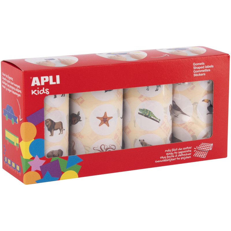 PACK 4R.GOMET Ø33 FAMILIA ANIMALES 1400U