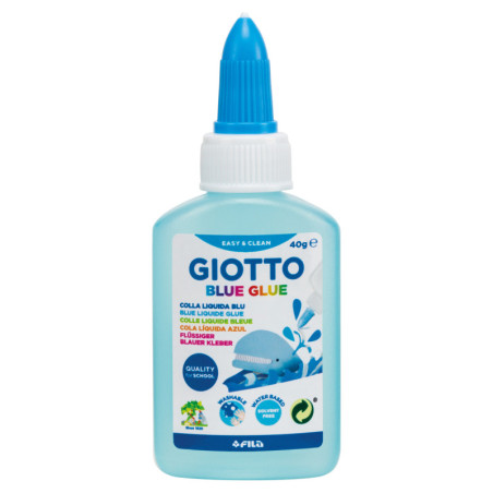 COLA BIB 40G AZUL/TRANSPARENTE GIOTTO