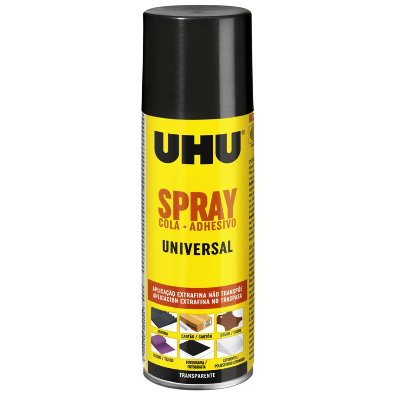 PEGAMENTO SPRAY 200 ML 3 EN 1 UHU
