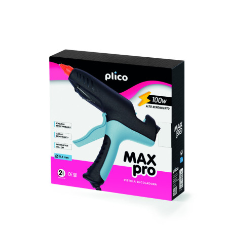 PISTOLA TERMOFUSIBLE MAX PRO 100W PLICO