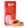 CINTA ADHESIVA TRANSPARENTE 33MX19MM 8U APLI 11328