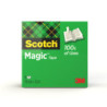 ROLLO CINTA INVISIBLE 12MM X 33M MAGIC CAJA CARTÓN 810/1233 SCOTH 7100054153