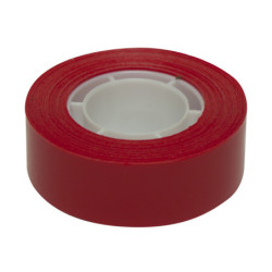CINTA ADHESIVA COLOR ROJO 19MM X 33M  APLI