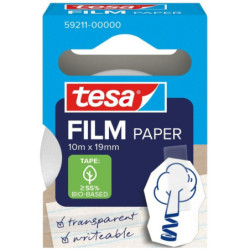 CINTA ADHESIVA TESAFILM PAPER 10 M X 19 MM TESA