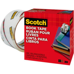 ROLLO CINTA REPARACIÓN DE LIBROS 50.8 MM X 13.7 M SCOTCH 7010408215