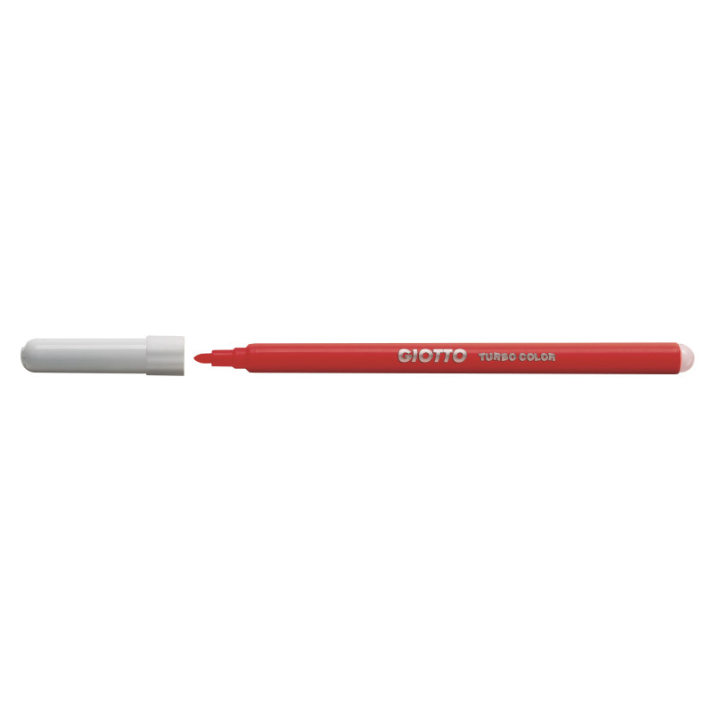 MARCD.ES COLORES GIOTTO CJ.12 ROJO TURBO COLOR