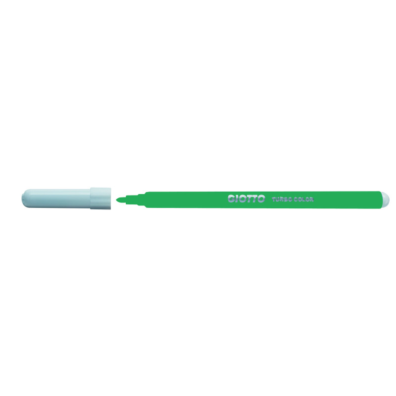 MARCD.ES COLORES GIOTTO CJ.12 VERDE OSCURO TURBO COLOR