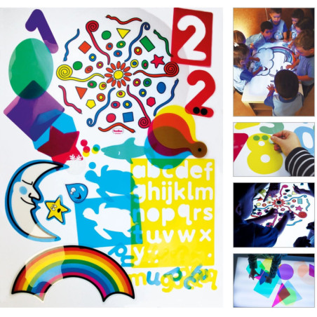 KIT DE ACTIVIDADES PARA MESA DE LUZ HENBEA