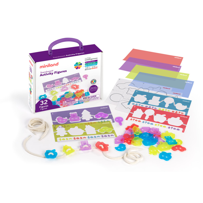 TRANSLUCENT ACTIVITY FIGURES MINILAND 32165