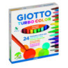 MARCD.ES COLORES GIOTTO TURBO COLOR PUNTA MEDIA 24U..