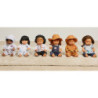 CONJUNTOS OFICIOS SET 6 UDS PARA MUÑECO DE 38 CM MINILAND